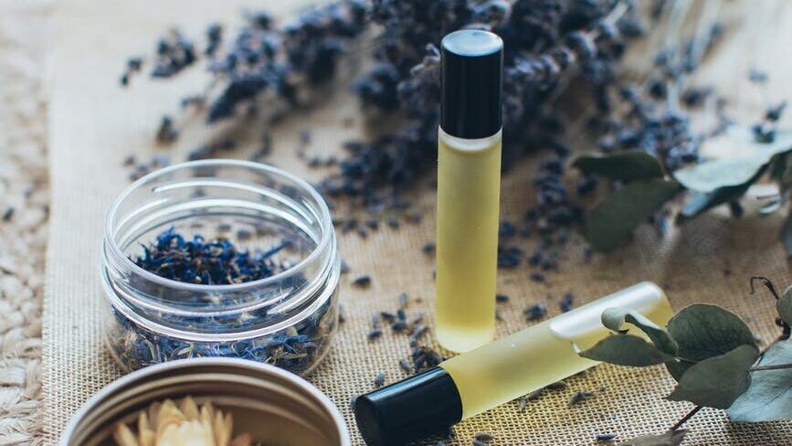 lavender and massage oils