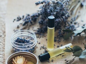 lavender and massage oils